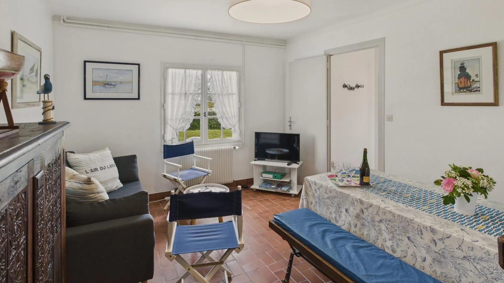 بيت للعطل Le Vaisseau - Pour 4 Avec Jardin Dans Une Chaumiere Guilvinec